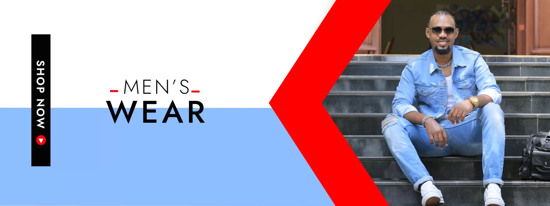 Home 4 Men's Clothing. Shop Online at Fashion Clinik. Benefits to buy online - Banner Image